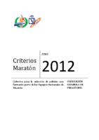 Criterios 2012 Maraton VFINAL JD