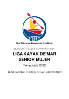 Bases Liga Kayak de Mar Senior Mujer