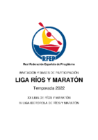 Bases Liga Ríos y Maratón