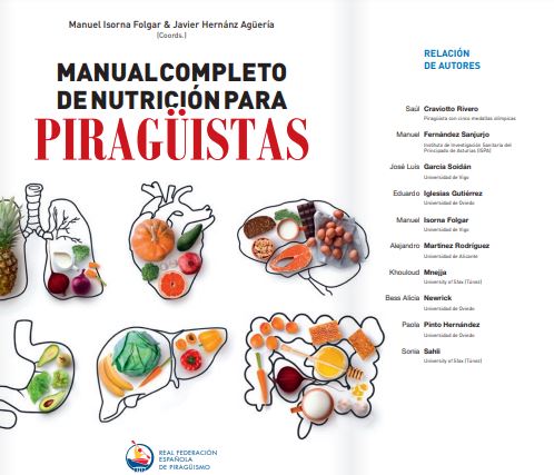 La RFEP presenta el libro “Manual completo de nutrición para piragüistas” -  RFEP