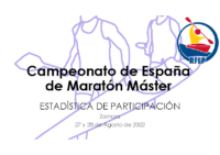 Cto ESP Maratón Máster – Estadísticas