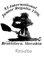 1996 – REGATA INT. JUNIOR BRATISLAVA
