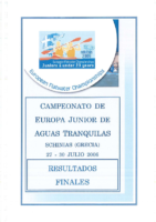 2006 – CTO EUROPA JUNIOR-SUB23 SCHINIAS