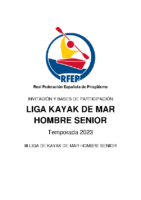 Bases Liga Kayak de Mar Hombre Senior