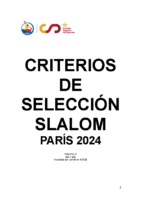 CC.SS. SLALOM PARÍS 2024-JJOO