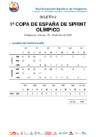 1a Copa ESP Sprint – Boletín 2