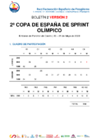 2a Copa ESP Sprint – Boletín 2 V2