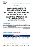 Cto ESP Maratón – Boletín 1
