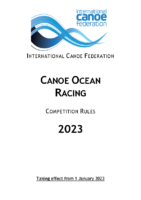 ICF Canoe Ocean Racing Competition Rules 2023