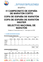 Cto ESP Maratón Corto – Boletín 2