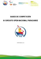 Bases III Open Paracanoe 2023