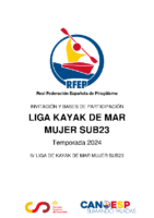 Bases Liga Kayak de Mar – Mujer Sub23
