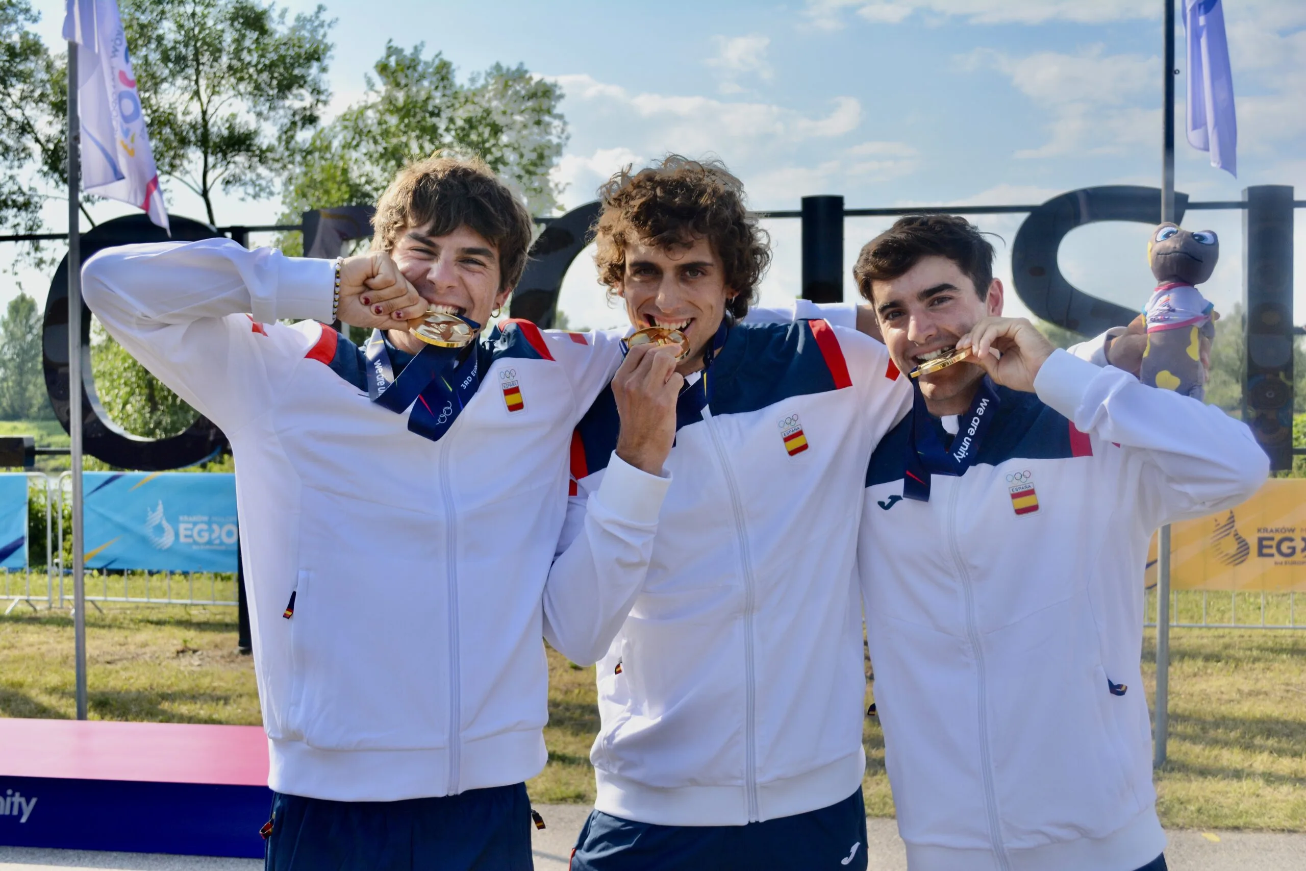 Inmejorable debut de España en el Slalom Olímpico, oro en el K1 por equipos