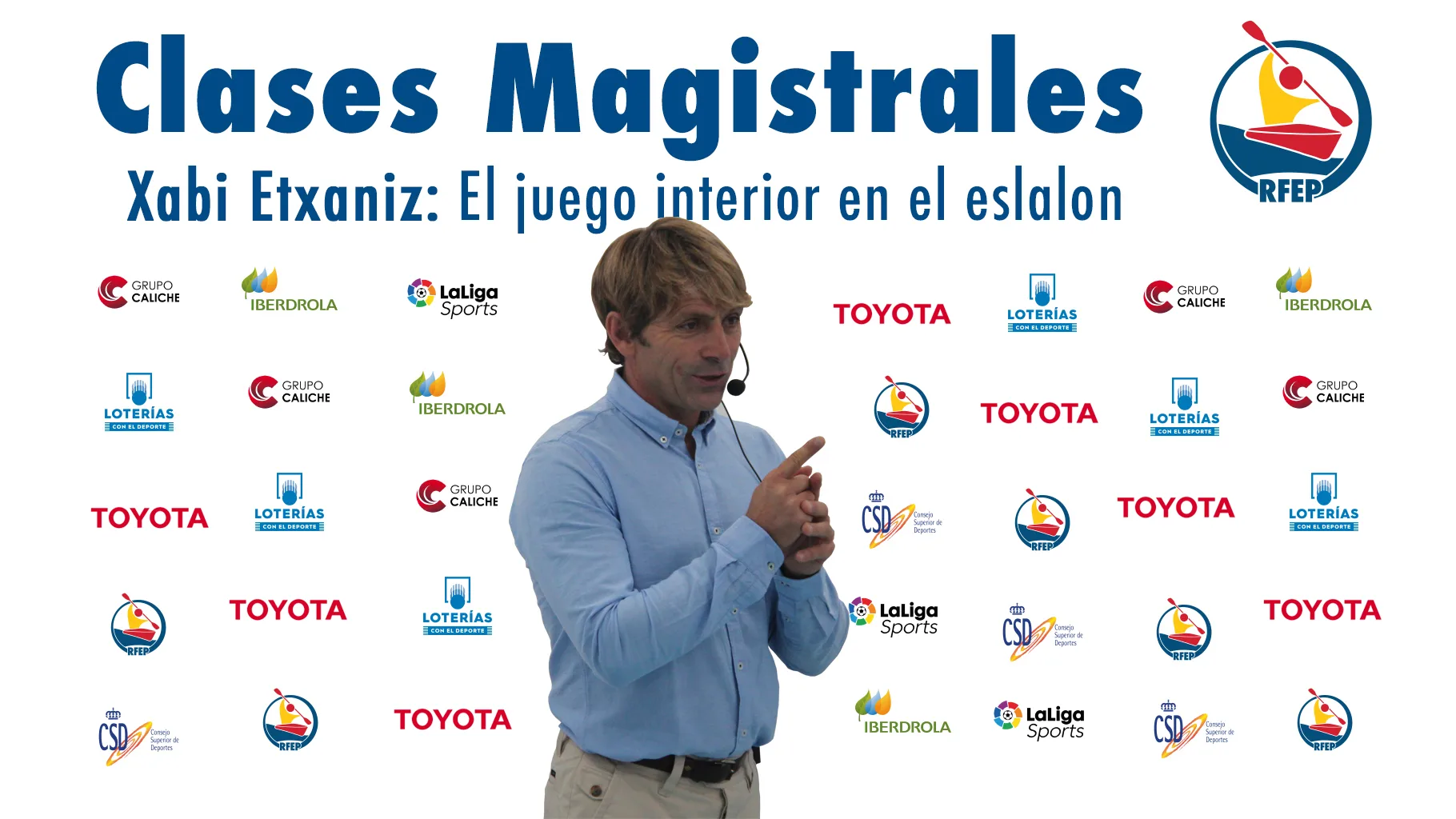 El técnico Xabi Etxaniz imparte la conferencia “El juego interior en el eslalon” en el programa de las Clases Magistrales de la RFEP