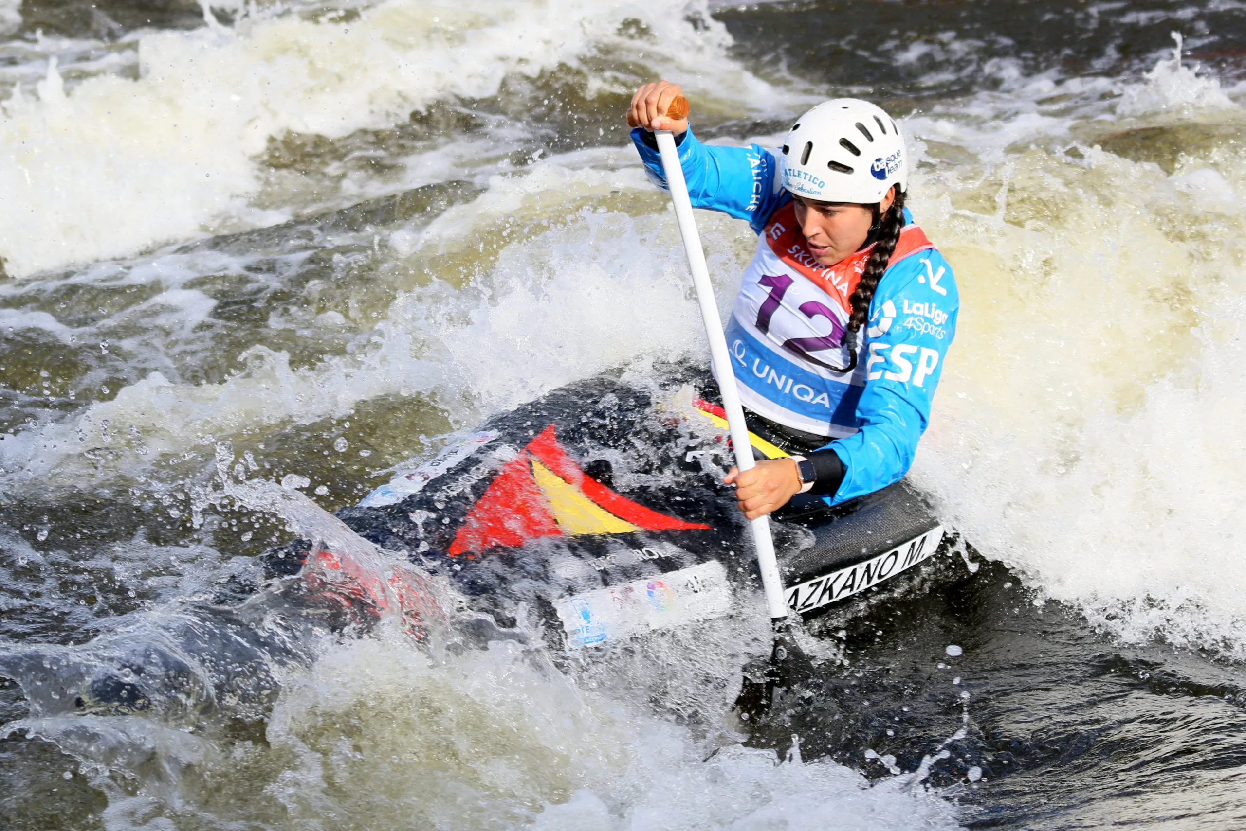 España se queda sin medallas tras disputar hoy cuatro finales en el Europeo de Eslalon, mañana aún tiene otras 3 opciones