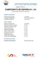 Cto ESP K4 C4 – Equipo Arbitral