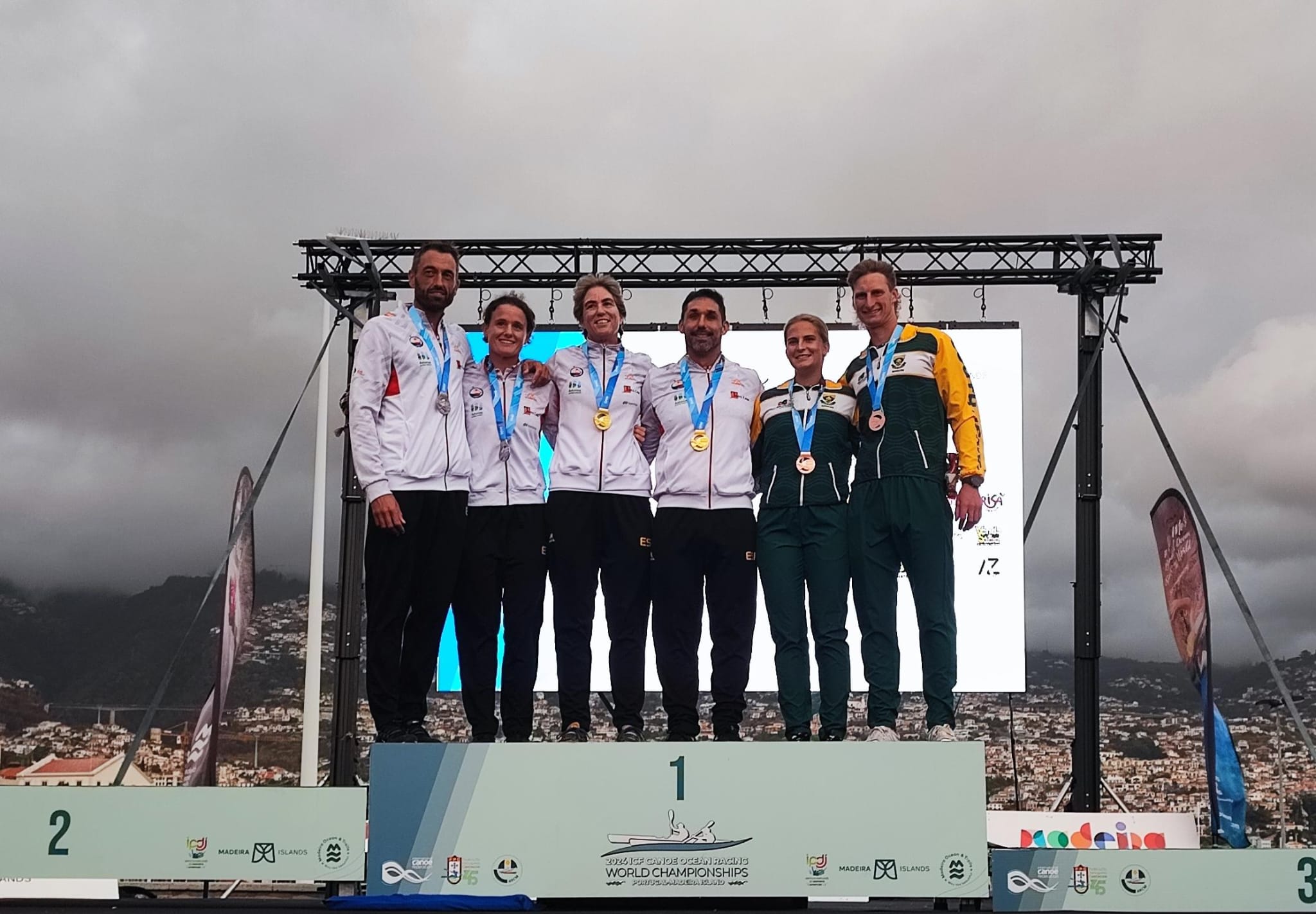 España conquista 7 medallas en el Mundial de Kayak de Mar