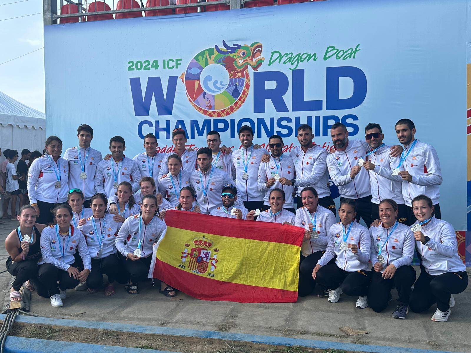 Brillante actuación en el mundial de Dragon Boat