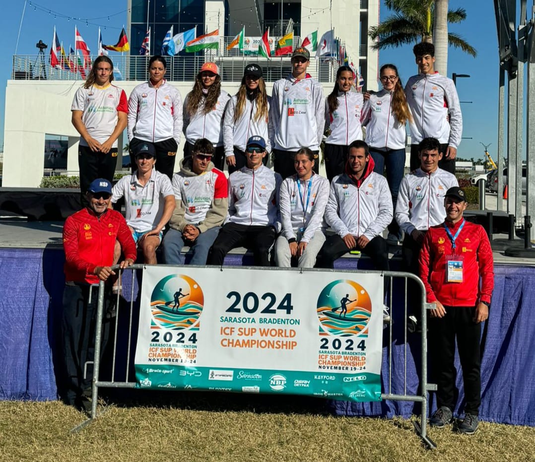 Gran actuación de España en el Campeonato del Mundo de SUP