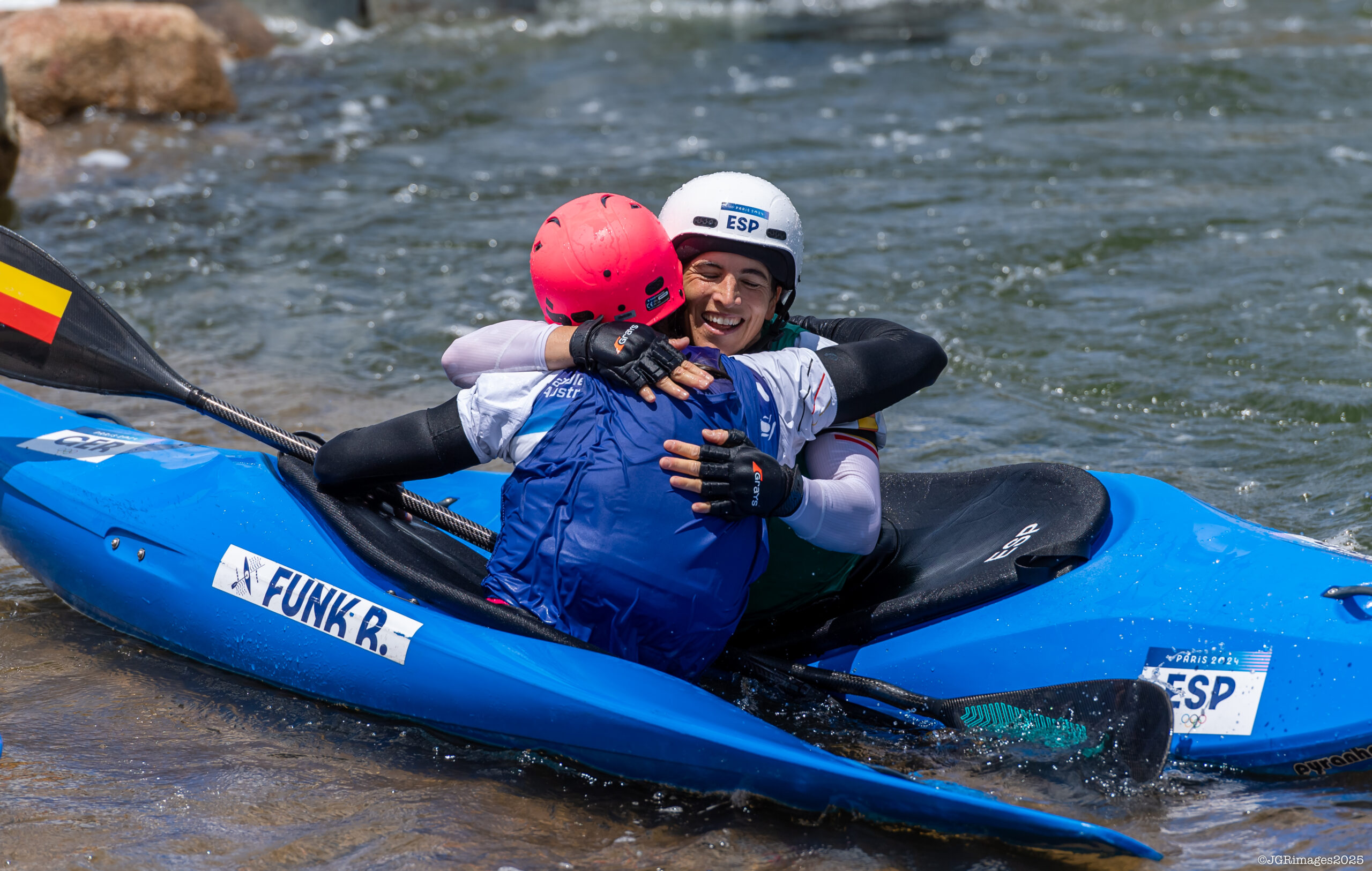 Chourraut arranca el año con un podio en Kayak Cross