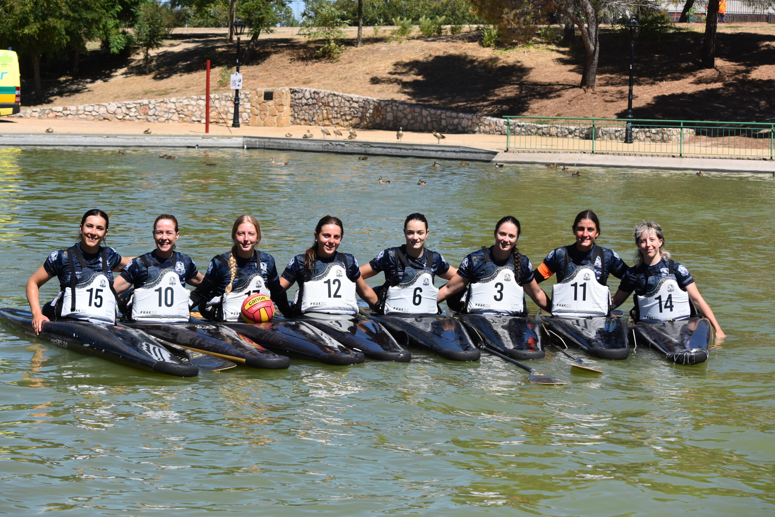 Burriana hace historia en el Kayak Polo femenino español