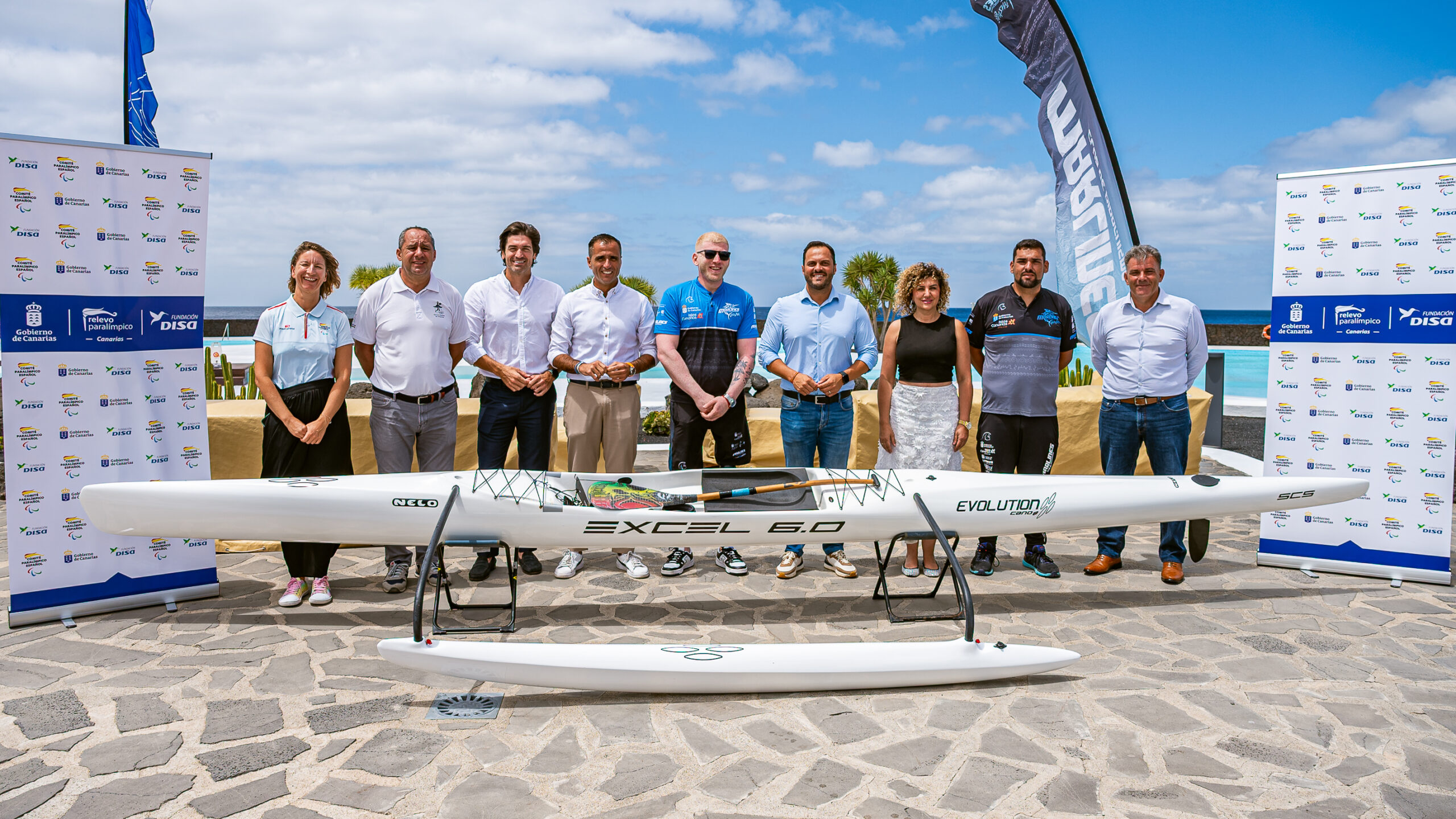 La RFEP presente en el acuerdo entre Relevo Paralimpico Canarias y el Club de Piragüismo Marlines para el fomento del Paracanoe en Lanzarote