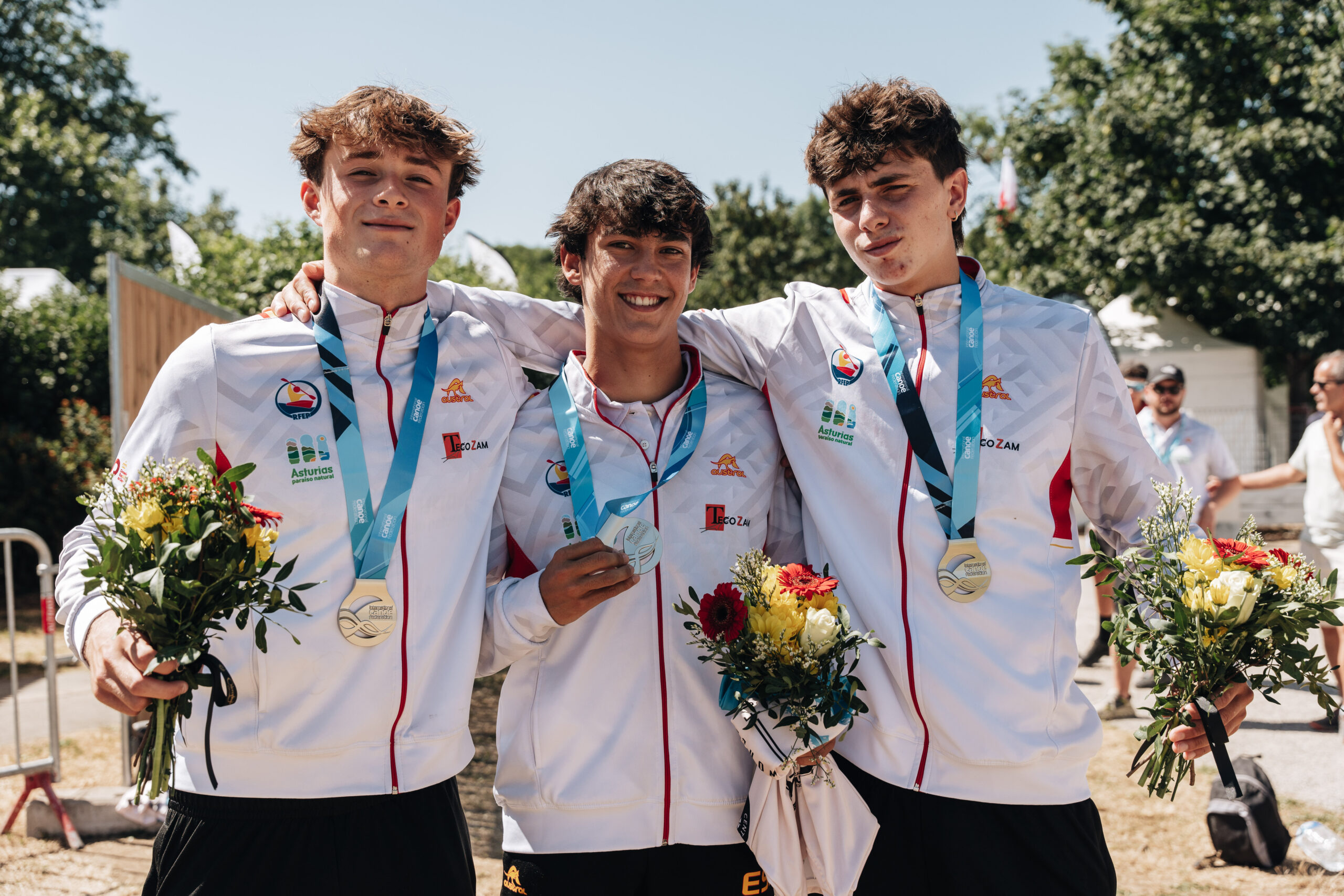 Primeras dos medallas en el mundial de Slalom Junior y Sub 23