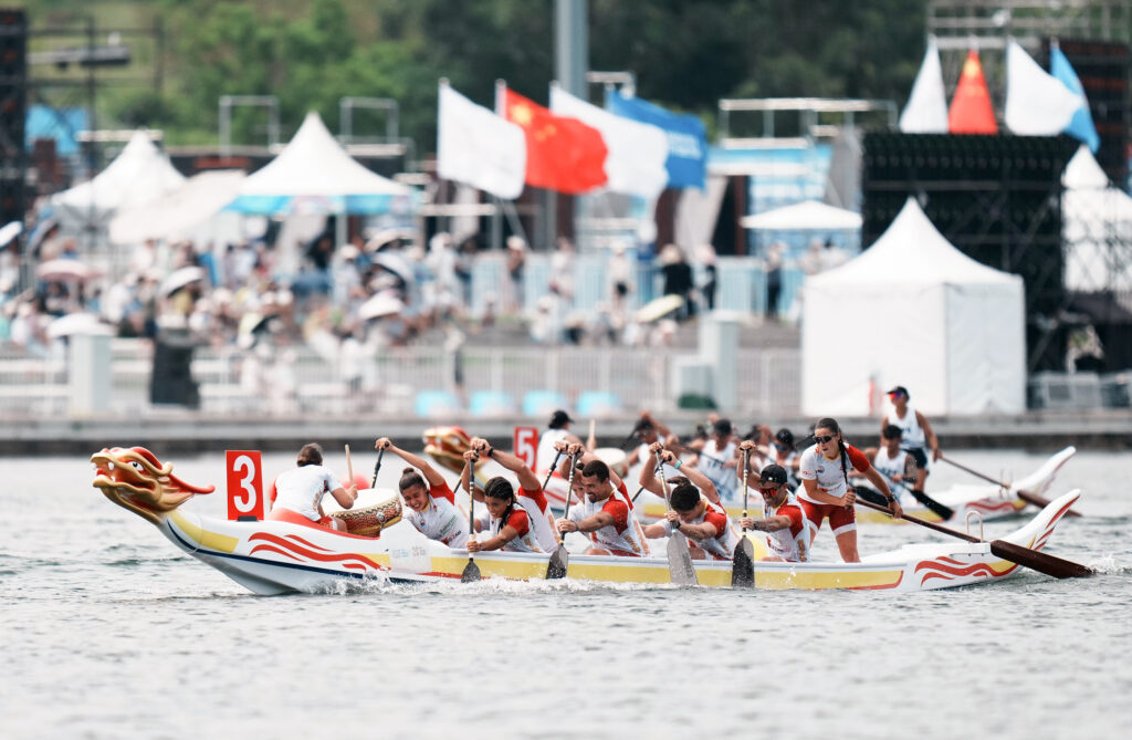 (SP)CHINA CHENGDU THE WORLD GAMES 2025 DRAGON BOAT OPEN 8 SEATER 500M SEMIFINALS (CN)