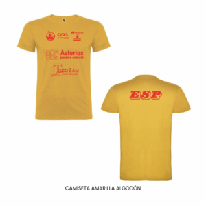 Camiseta Básica Amarilla