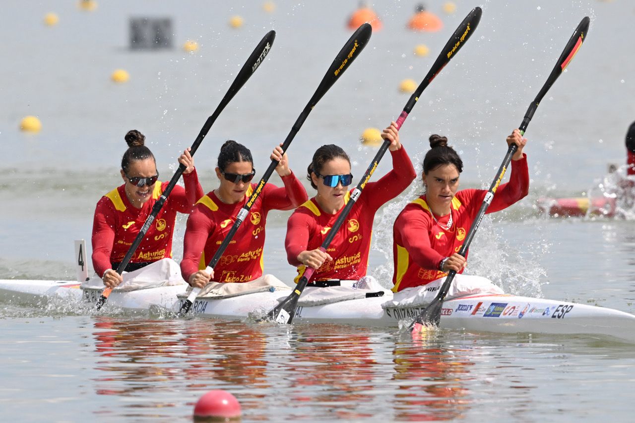 El K4 500 femenino sigue asombrando al mundo