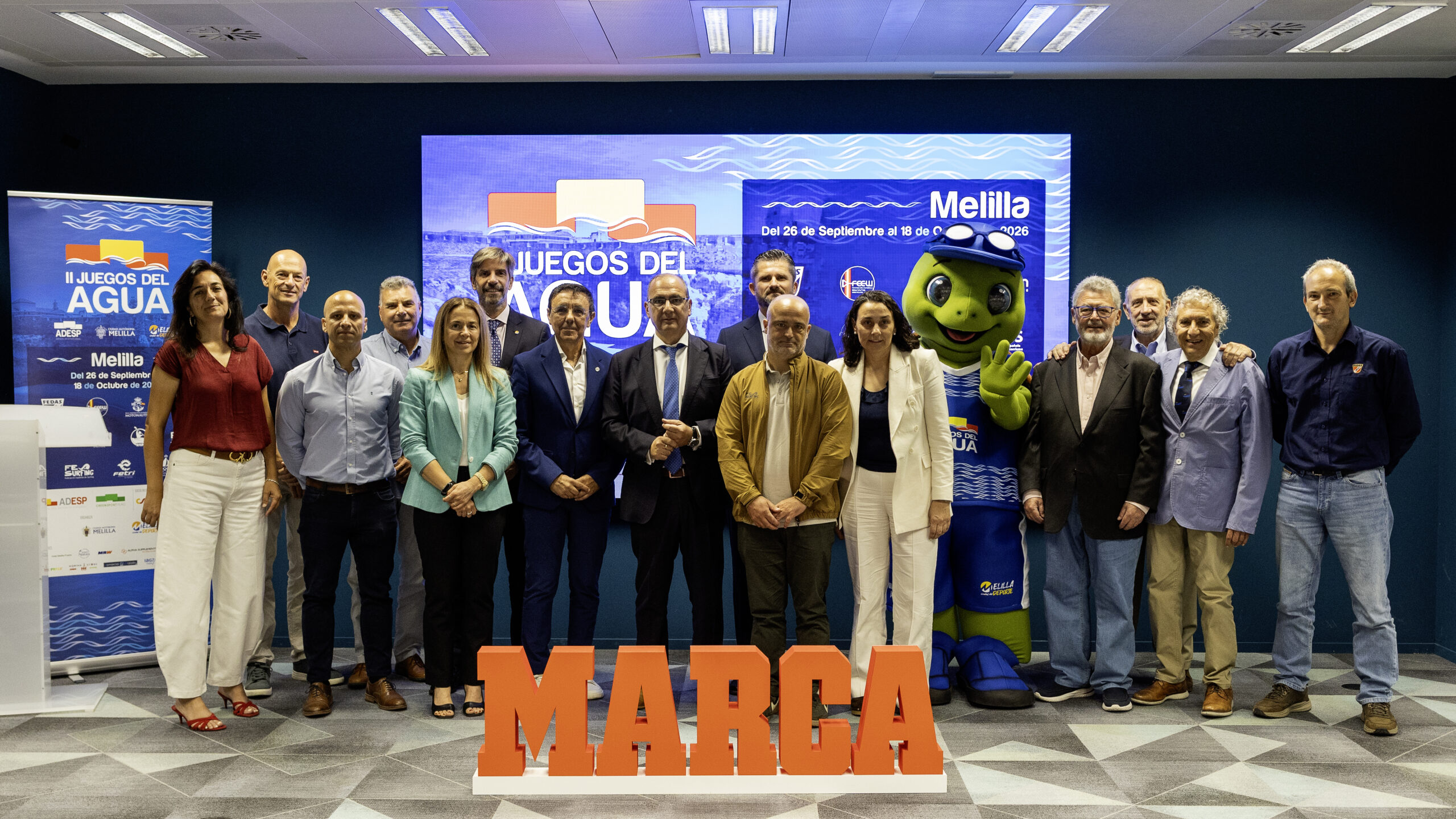 La RFEP acude a la presentación de los II Juegos Del Agua
