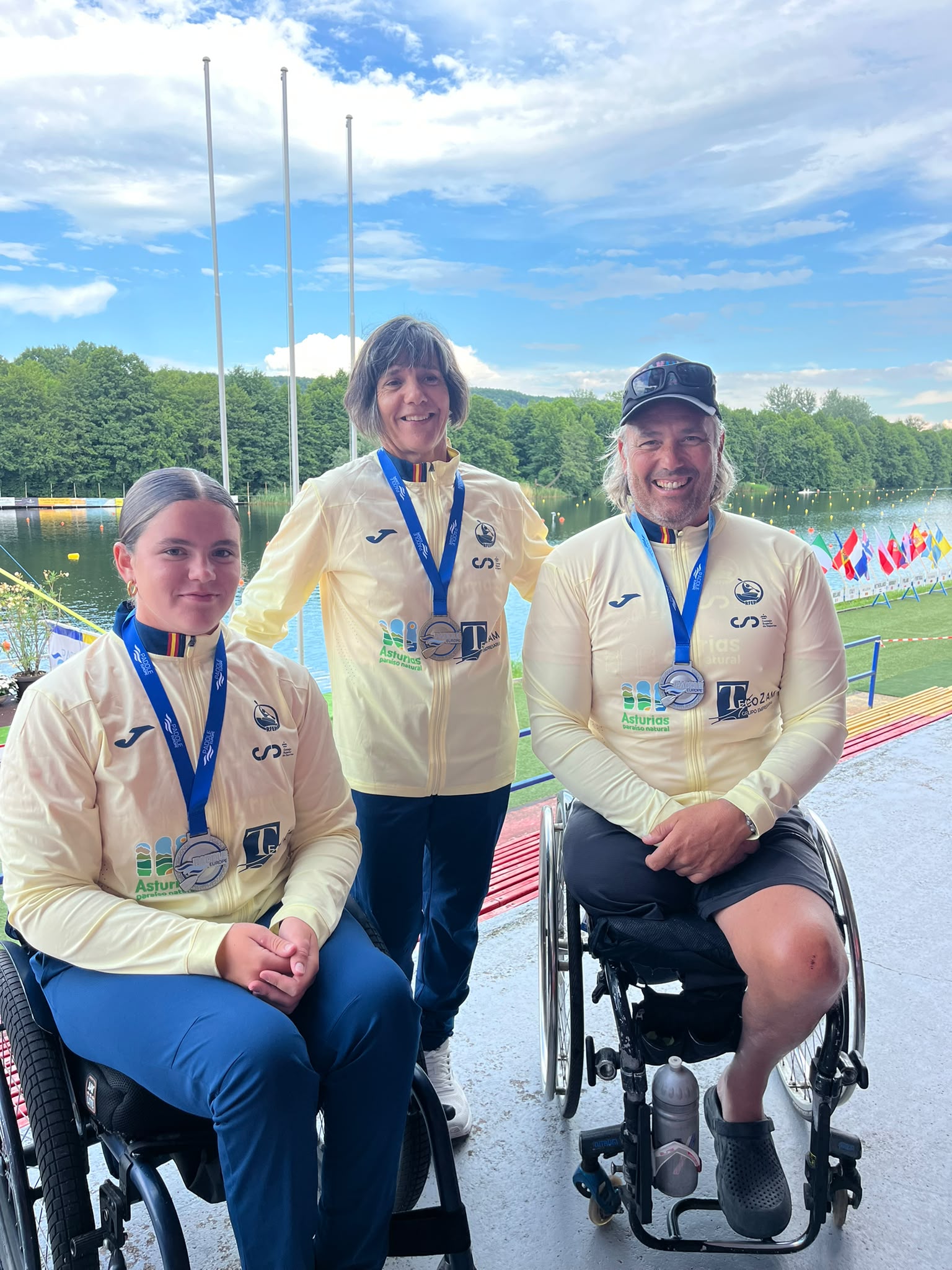 El Paracanoe se baña de oro y plata en el Europeo de Maratón