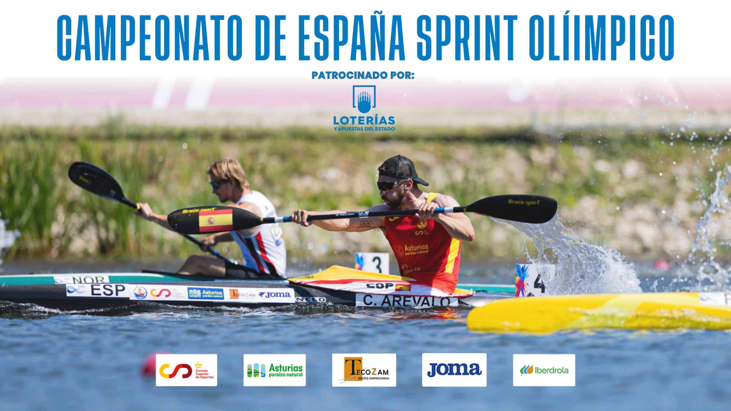 RTVE Play y Teledeporte apuestan por el piragüismo con el Campeonato de España de Sprint Olímpico