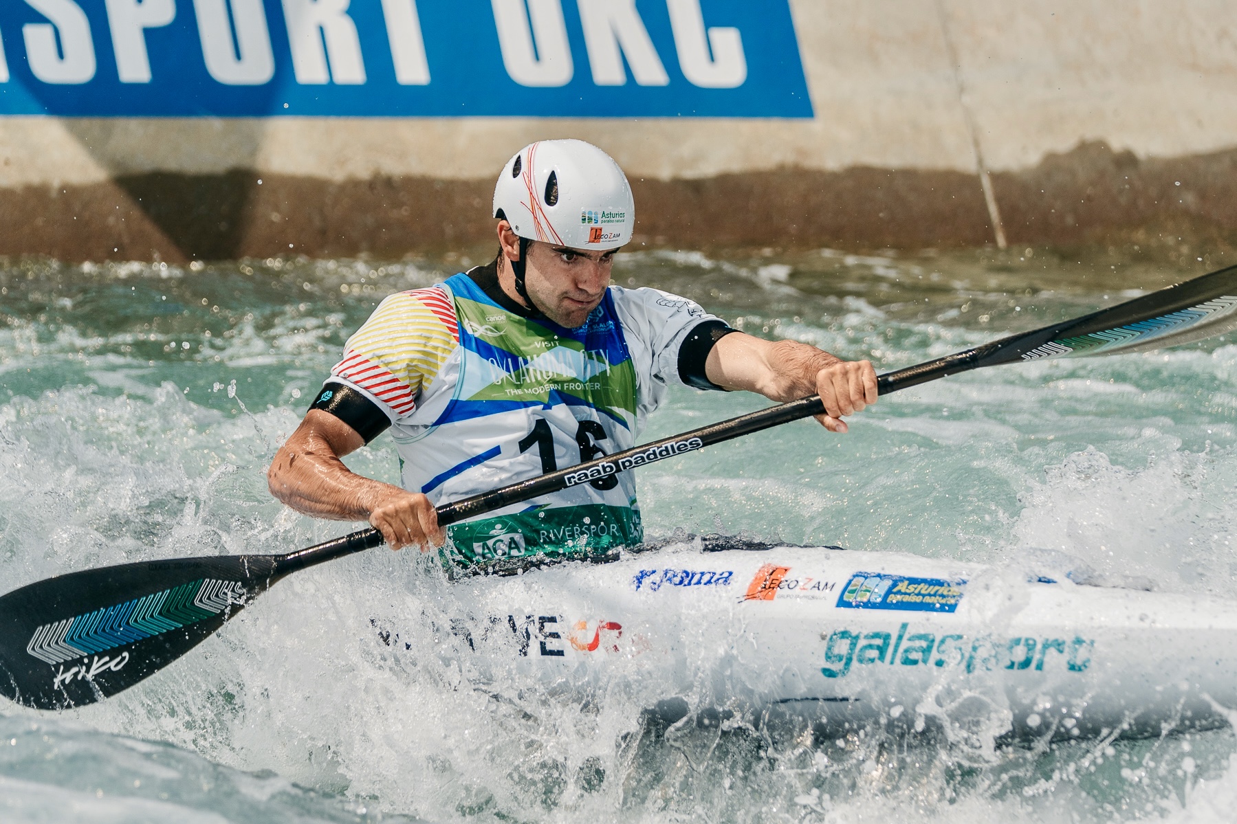 España termina el K1 con tres palistas en el top 10 del Campeonato del Mundo de Slalom