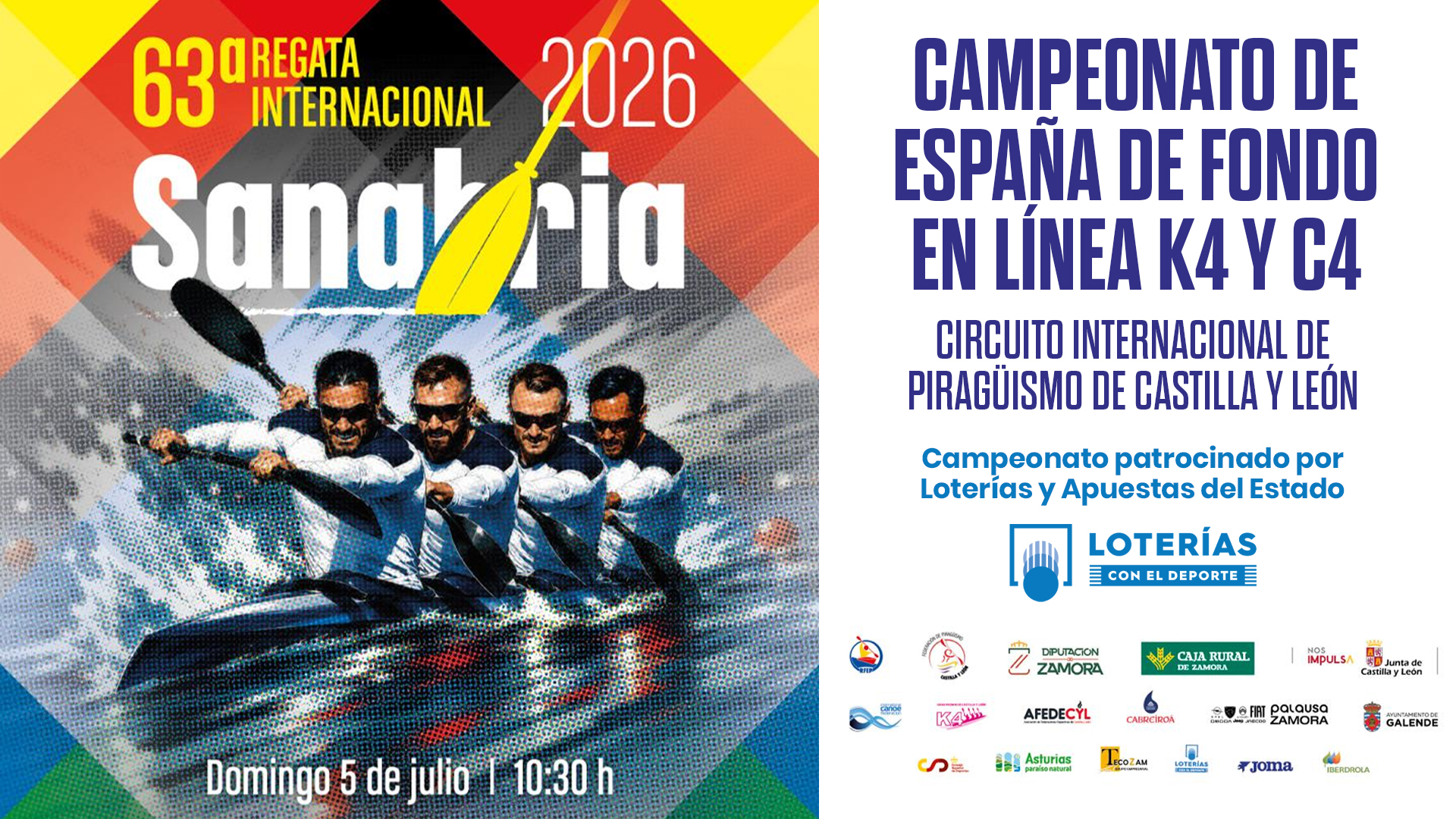 Sanabria espera a los K4 y C4 para el Campeonato de España