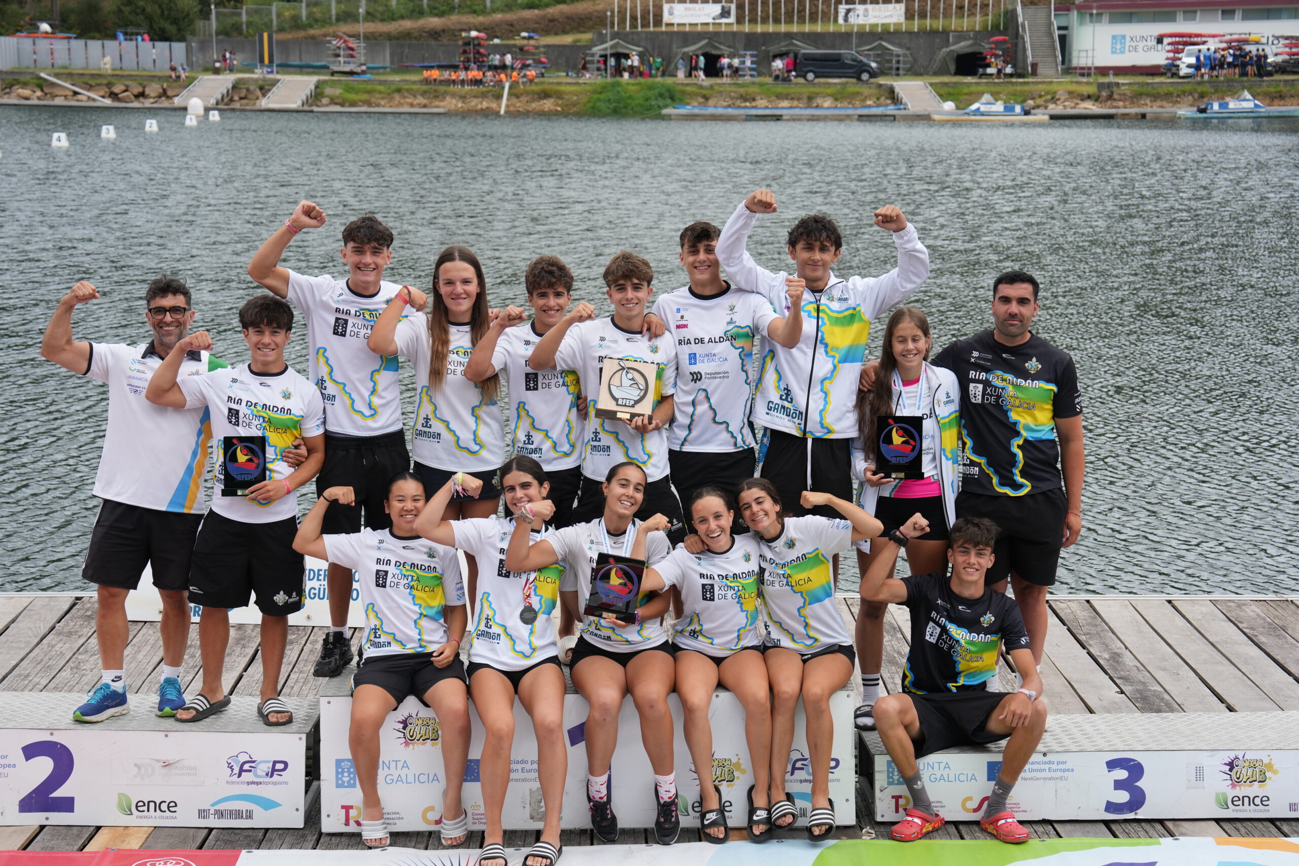 El Club de Mar Ría de Aldán Gandón SA nuevo Campeón de España de Sprint de Jóvenes Promesas