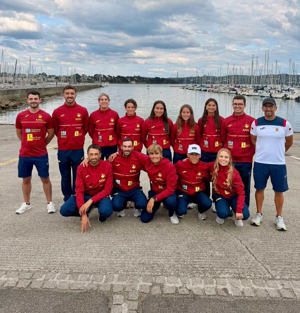 El Kayak de Mar español destaca en Brest con 11 medallas en el campeonato de Europa